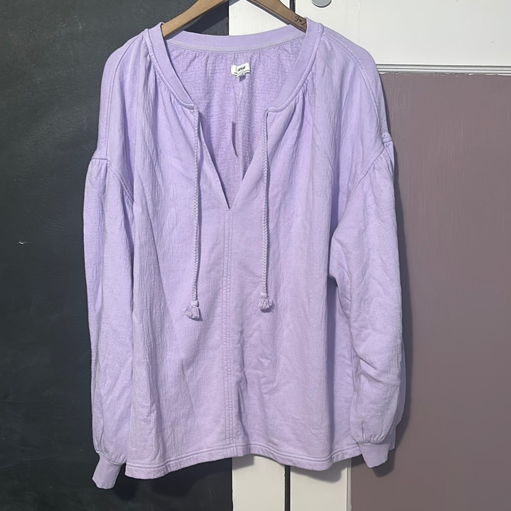 Aerie Lavender Pullover Hoodie